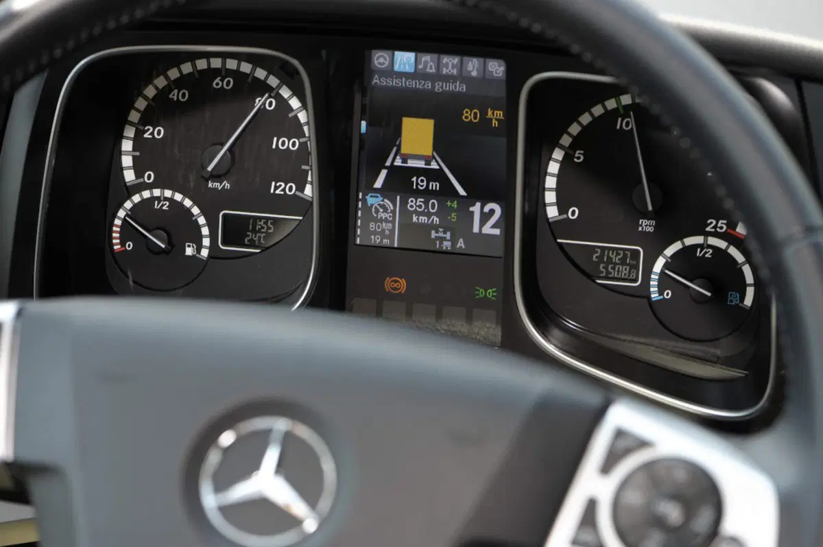 Mercedes Actros: camion a guida autonoma. L'abbiamo provato (20)