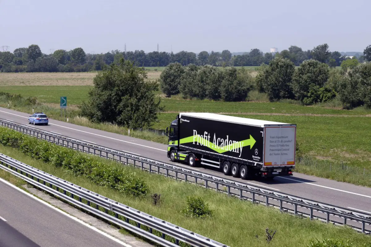 Mercedes Actros: camion a guida autonoma. L'abbiamo provato (24)