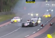Le Mans 2015: brutto incidente per l'Audi di Duval [video]