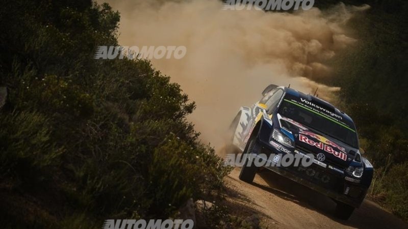 WRC Italia Sardegna, Day 2. Paddon rallenta, Ogier (VW) era in agguato