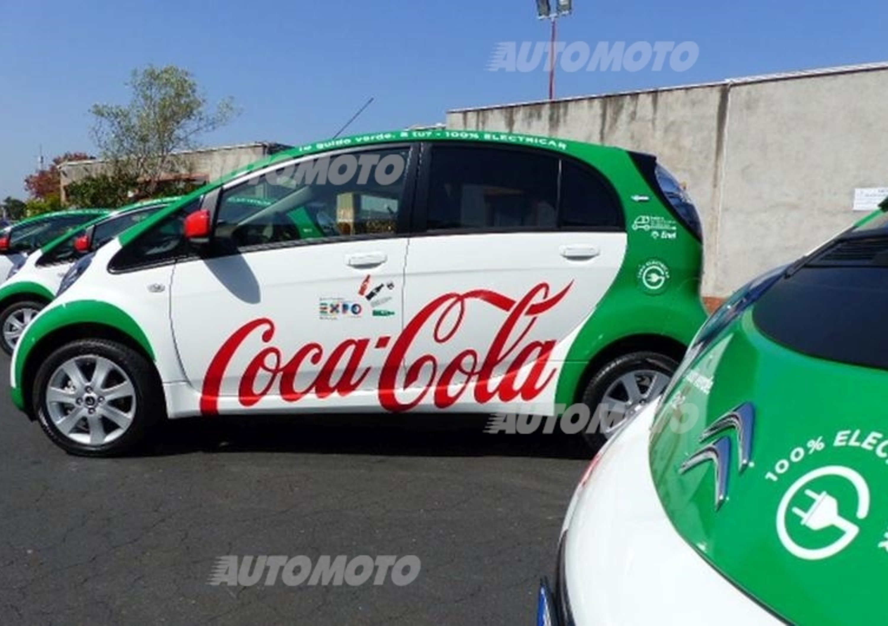 Sicilia: 100 Citroen C-Zero per Sibeg, imbottigliatore ufficiale di Coca-Cola dal 1960