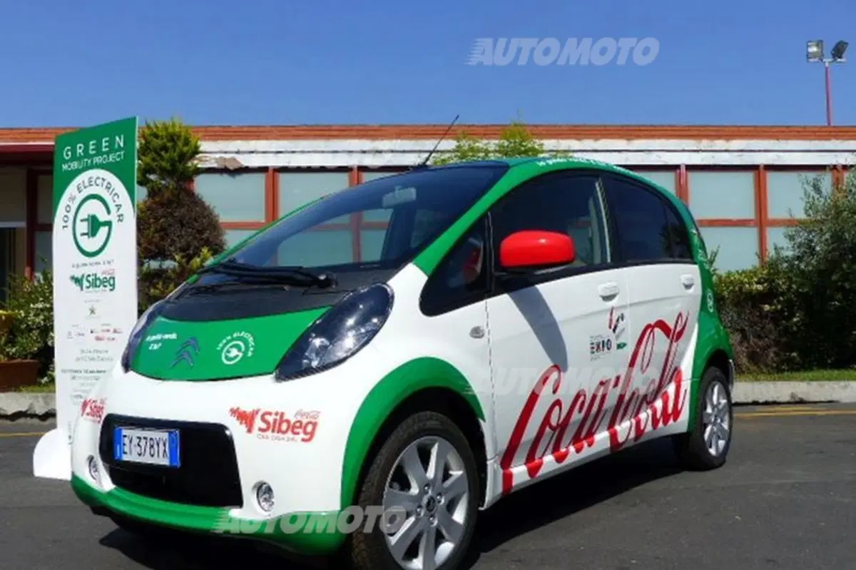 Sicilia: 100 Citroen C-Zero per Sibeg, imbottigliatore ufficiale di Coca-Cola dal 1960 (3)