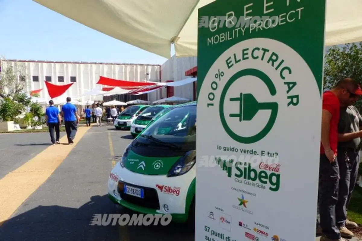 Sicilia: 100 Citroen C-Zero per Sibeg, imbottigliatore ufficiale di Coca-Cola dal 1960 (11)