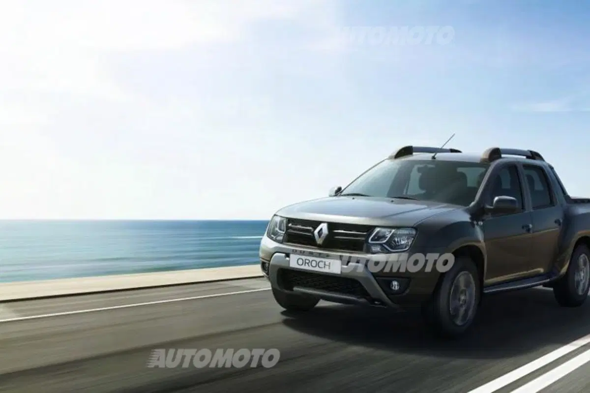 Renault Duster Oroch, la Duster si trasforma in pick-up