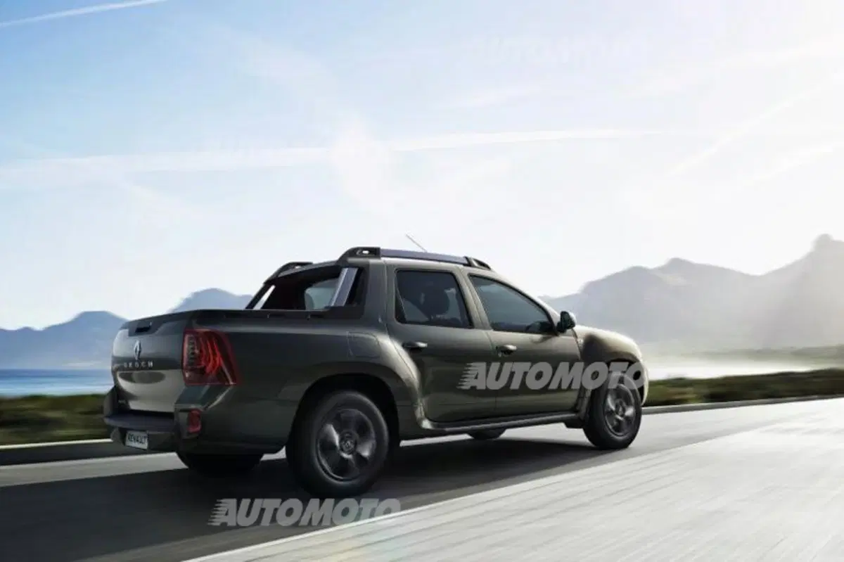 Renault Duster Oroch, la Duster si trasforma in pick-up (2)
