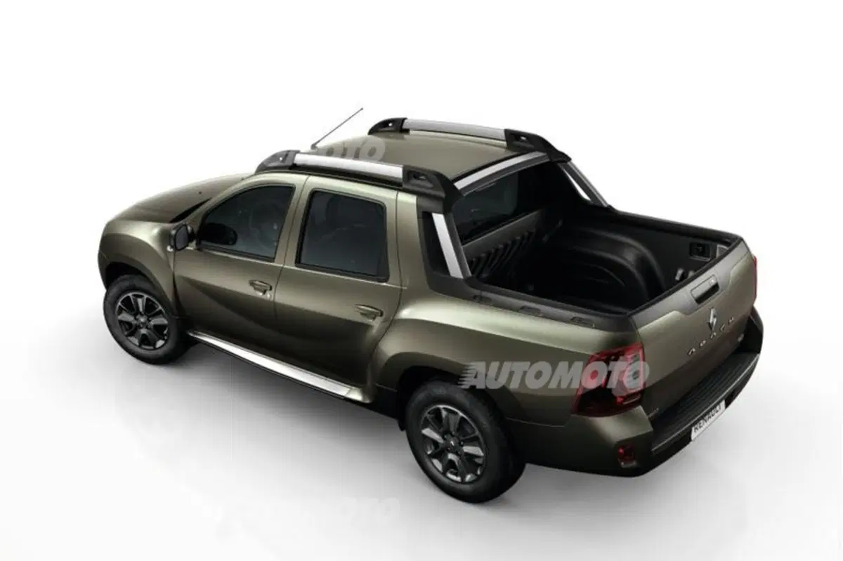 Renault Duster Oroch, la Duster si trasforma in pick-up (3)
