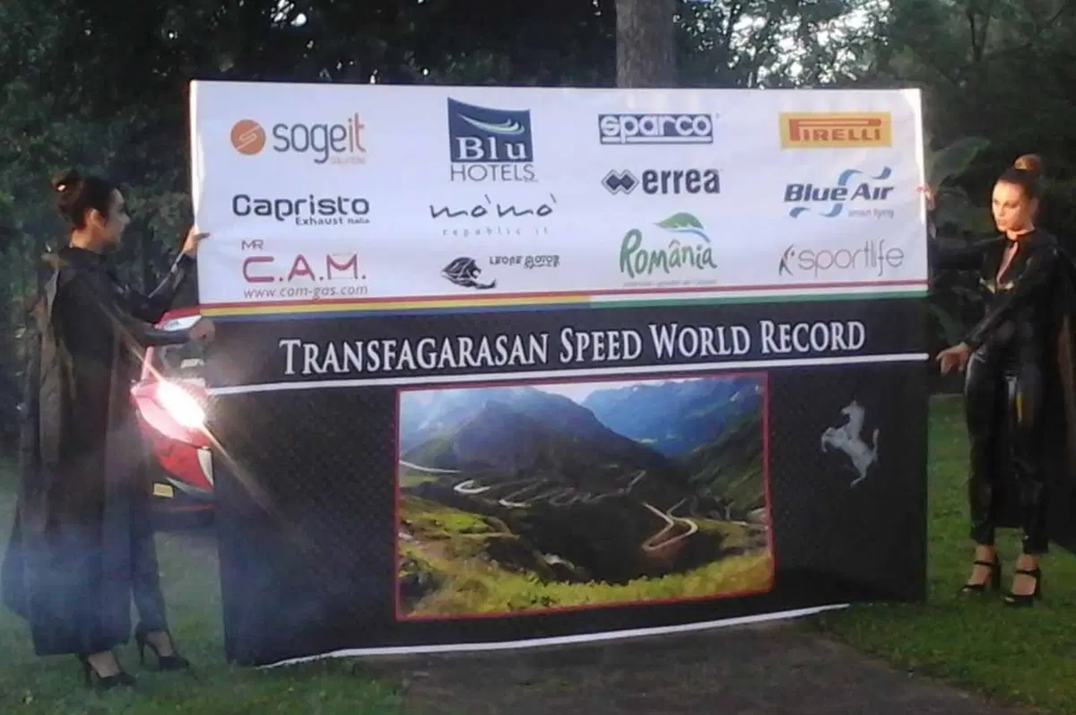 Transfagarasan Speed World Record: una Ferrari nel regno di Dracula (5)