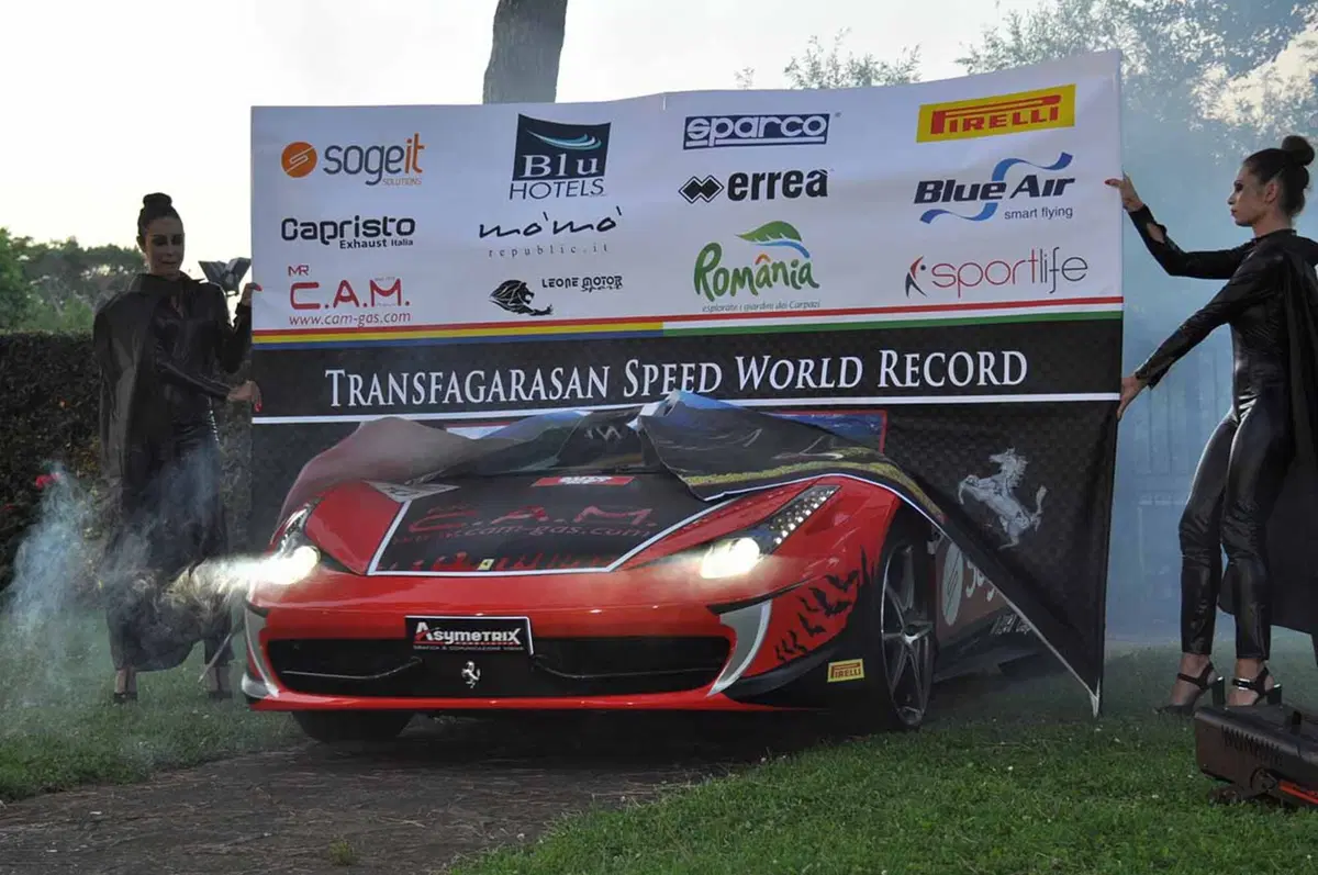 Transfagarasan Speed World Record: una Ferrari nel regno di Dracula (8)