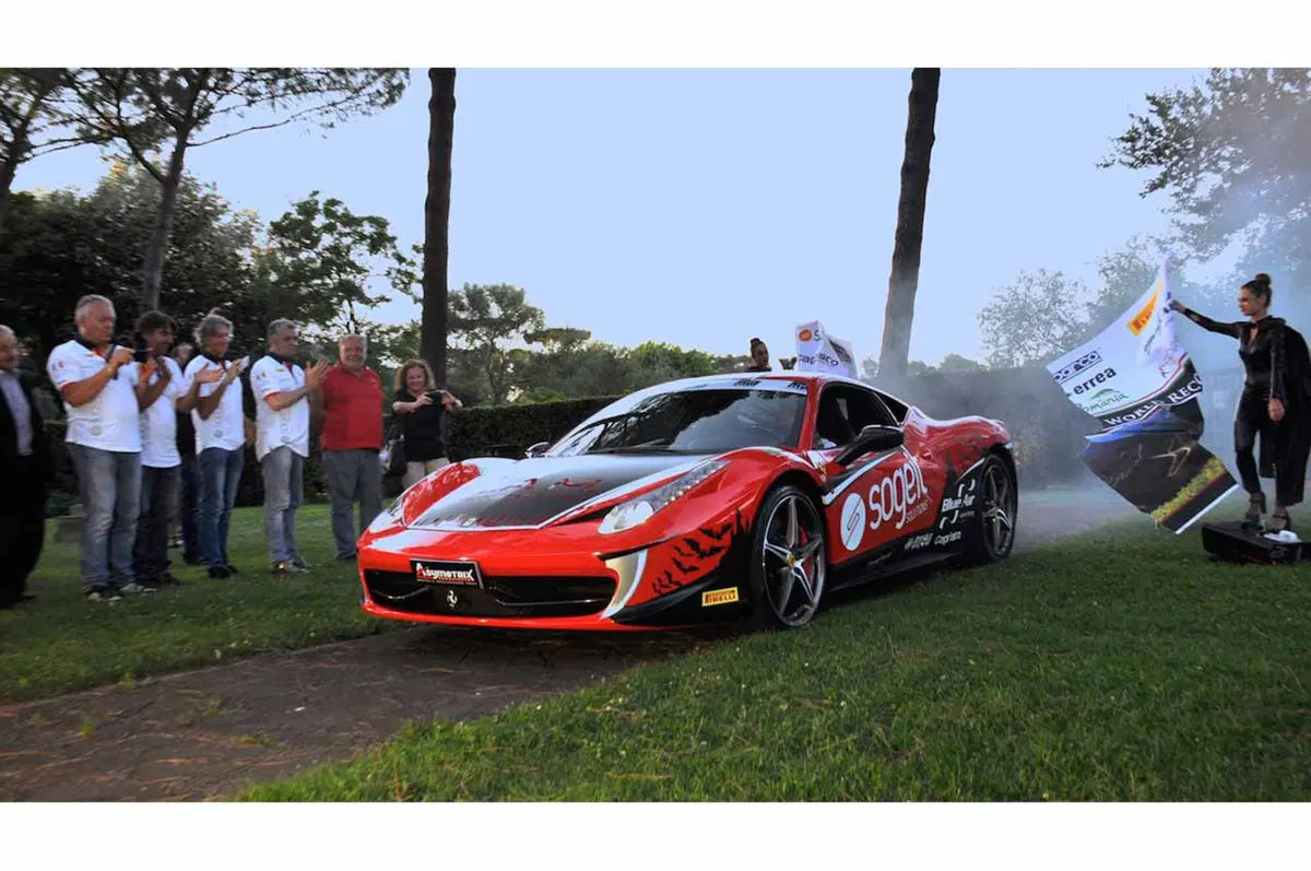 Transfagarasan Speed World Record: una Ferrari nel regno di Dracula (9)