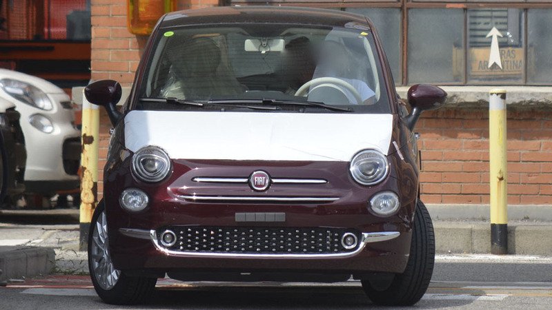 Fiat 500 restyling: le foto in anteprima!