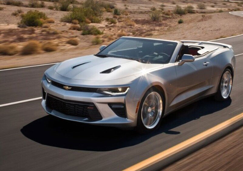 Chevrolet Camaro Convertible, ecco la cabrio di sesta generazione