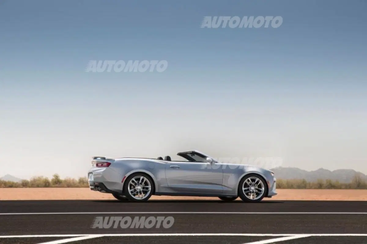Chevrolet Camaro Convertible, ecco la cabrio di sesta generazione (4)