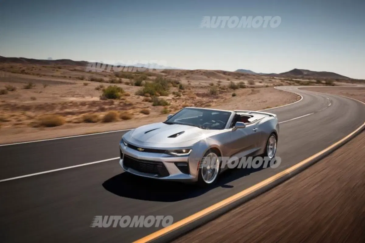 Chevrolet Camaro Convertible, ecco la cabrio di sesta generazione (6)