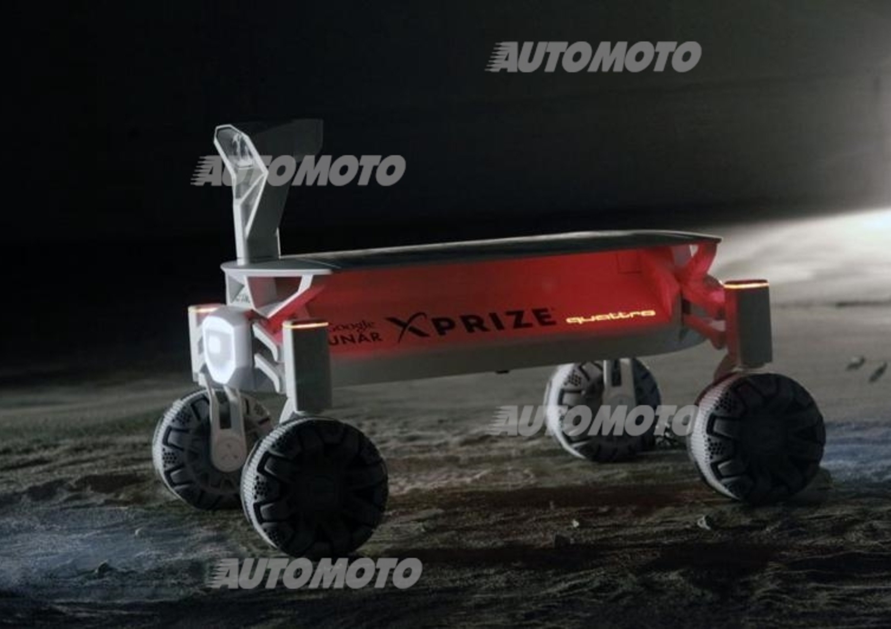 Audi sulla Luna, ecco il nuovo rover per il Google Lunar XPRIZE