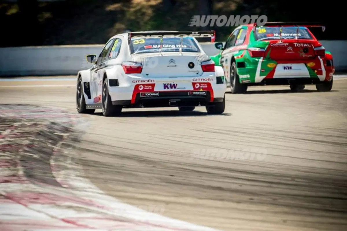 WTCC 2015, qualfiche Francia: pole per Loeb (25)