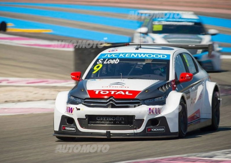 WTCC 2015, Francia: vincono Loeb e L&oacute;pez