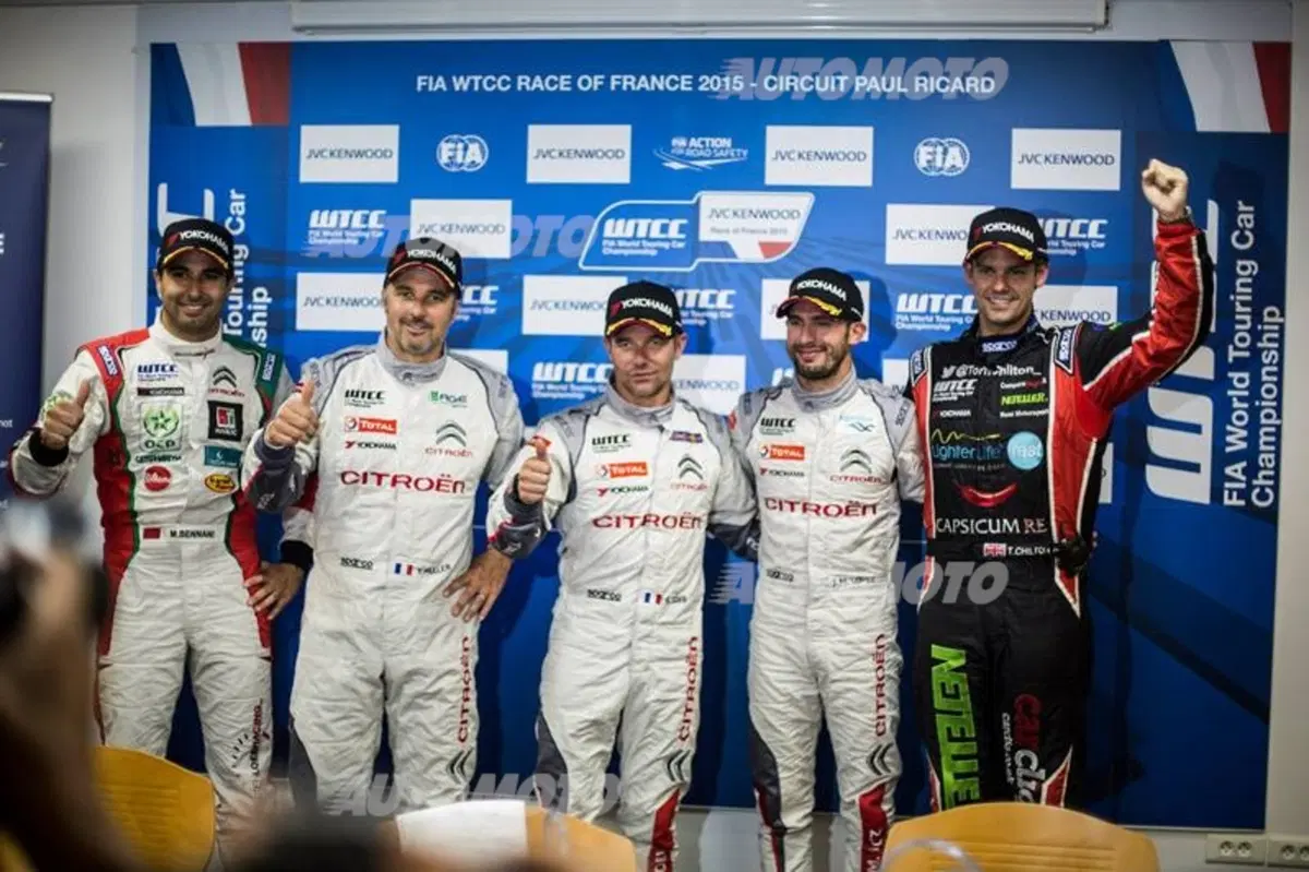 WTCC 2015, Francia: vincono Loeb e López (27)