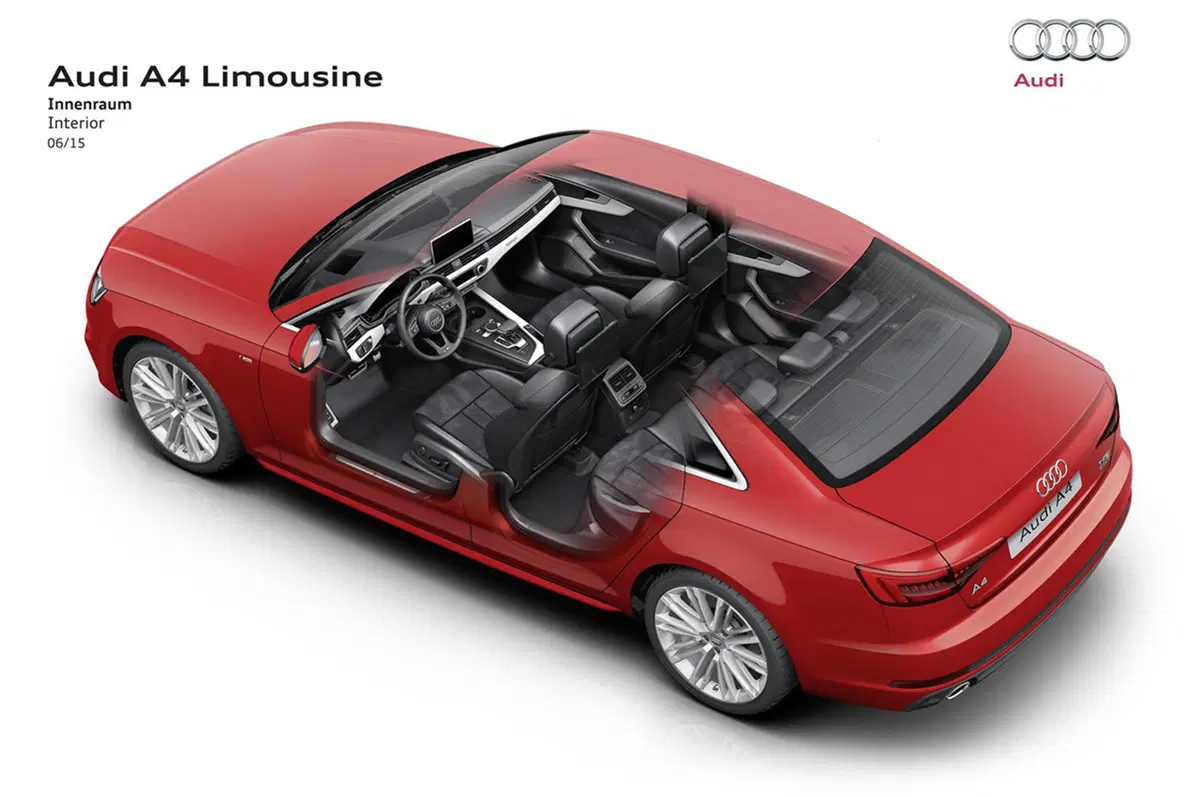 Audi A4: ecco la nuova berlina e Avant dei quattro anelli (18)