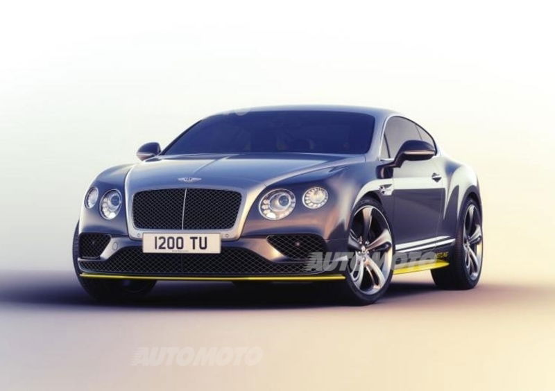 Bentley Continental GT Speed Breitling Jet Team Series, la Continental vola in alto