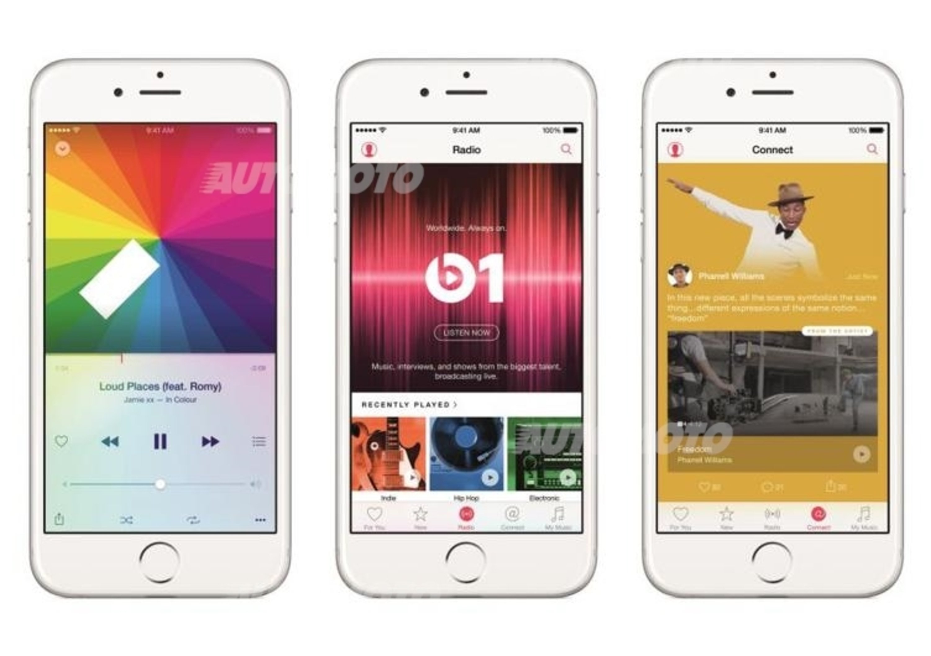 Apple Music, la musica in streaming della Mela sale a bordo