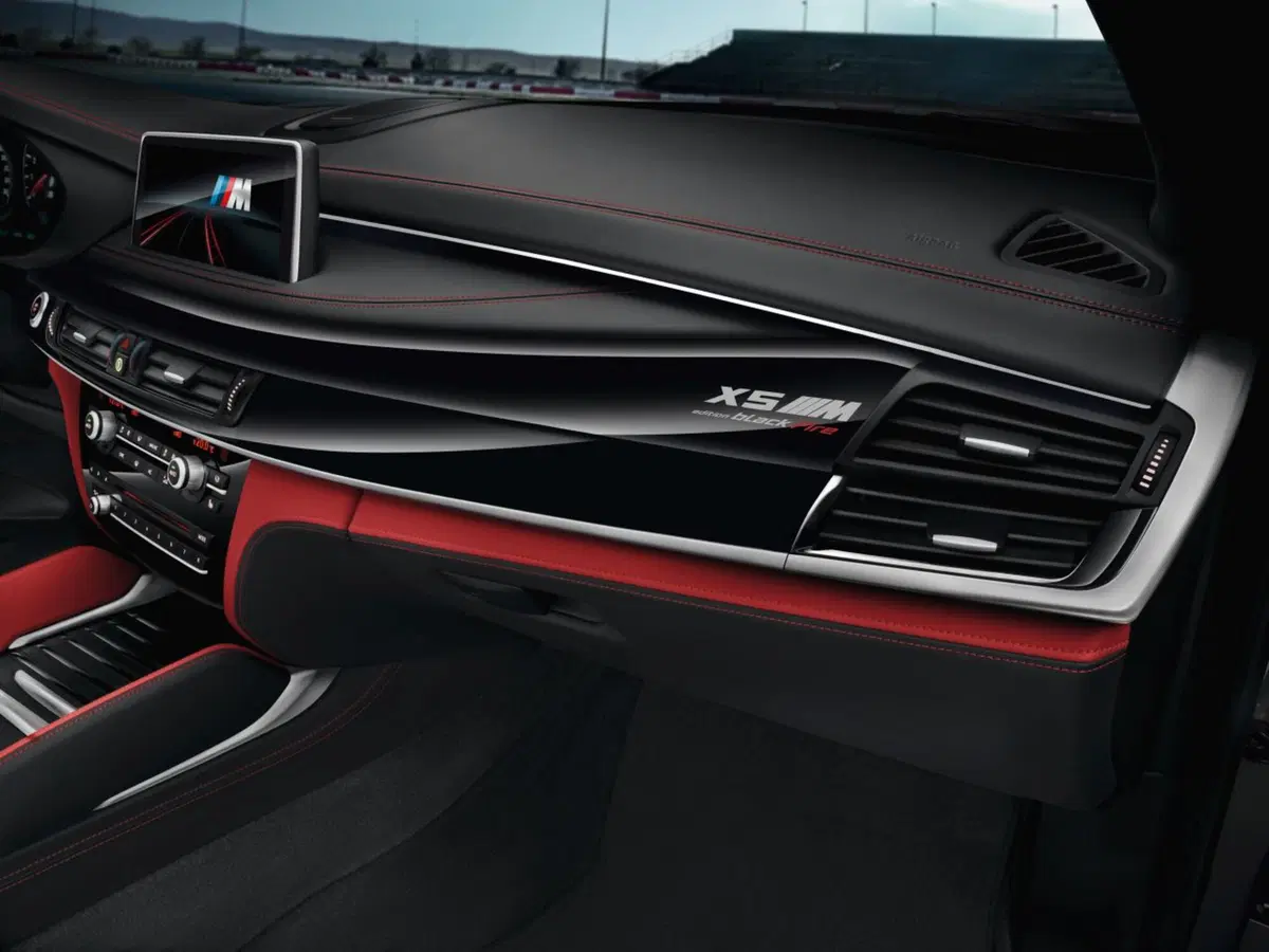 BMW X5 e X6 M Black Fire Edition, nero sportivo (8)