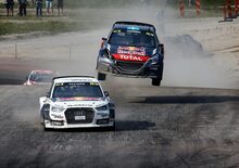 WRX 2015. Rallycross di Svezia-Holjes. Hansen… anzi no, Mattias Ekstrom (Audi)