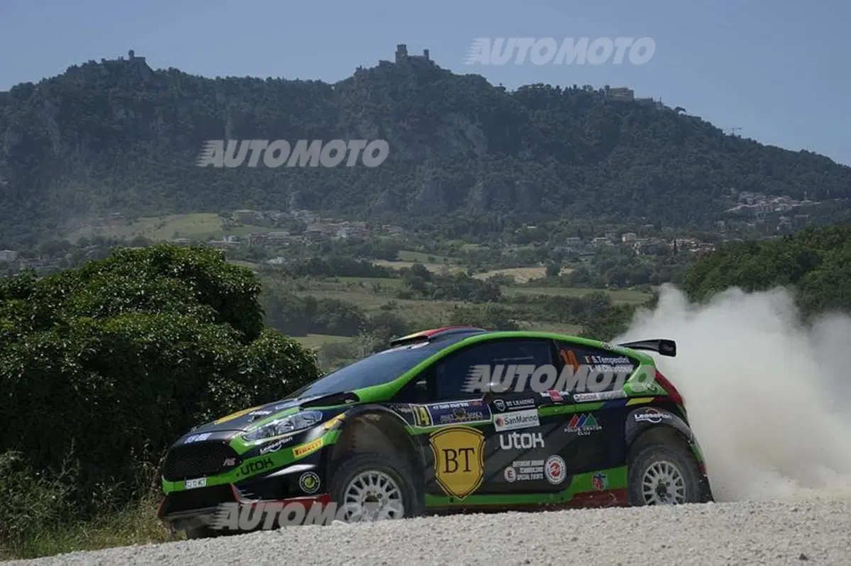 CIR 2015. San Marino Day 1: Andreucci (Peugeot) al comando (2)