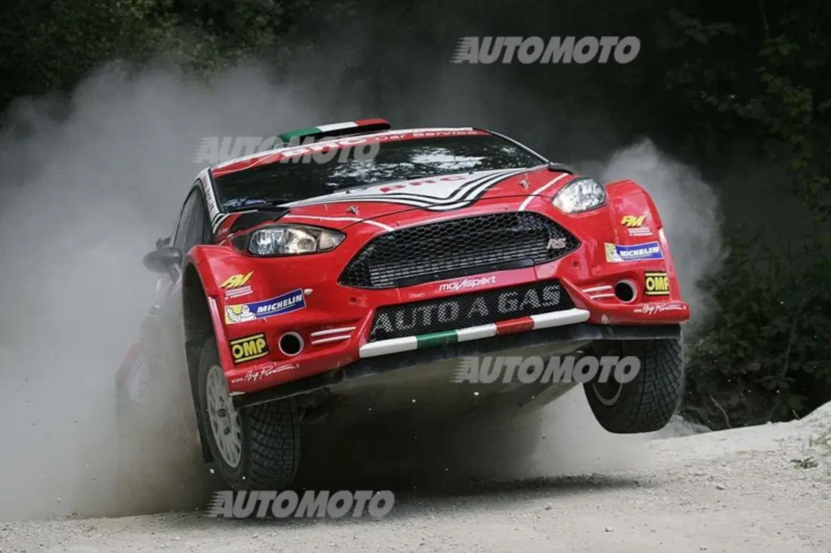 CIR 2015. San Marino Day 1: Andreucci (Peugeot) al comando (8)