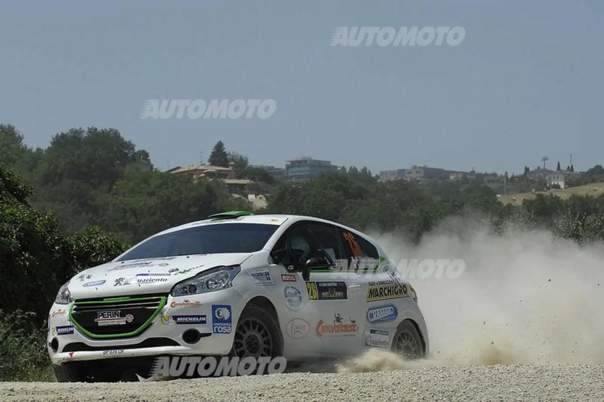 CIR 2015. San Marino Day 1: Andreucci (Peugeot) al comando (9)
