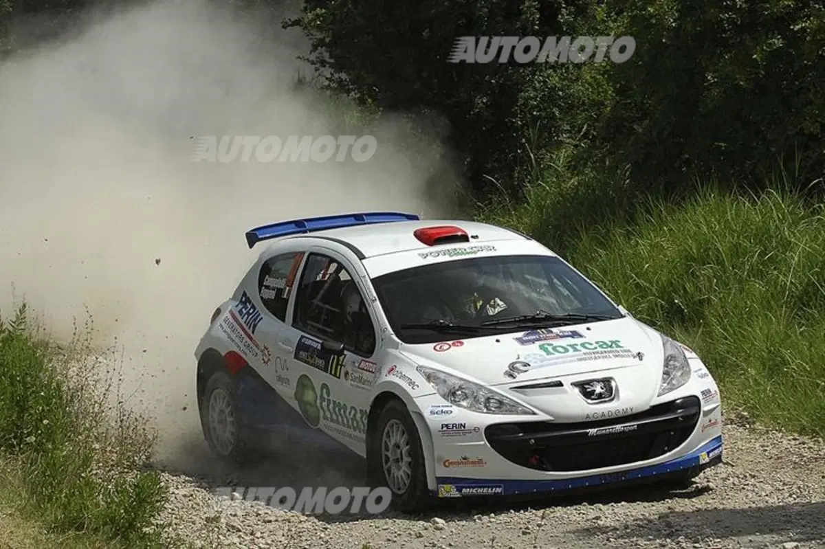 CIR 2015. San Marino Day 1: Andreucci (Peugeot) al comando (16)