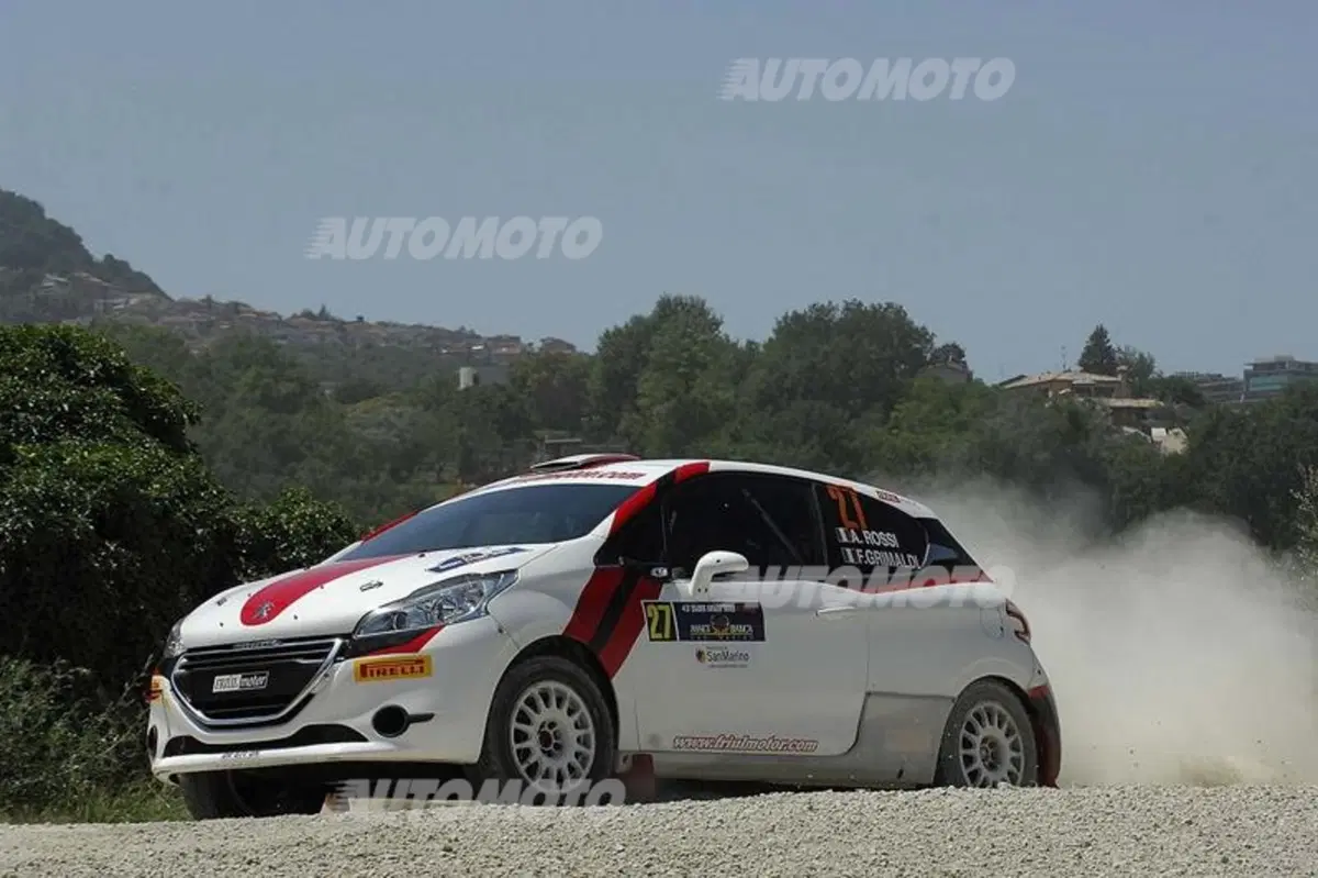 CIR 2015. San Marino Day 1: Andreucci (Peugeot) al comando (17)