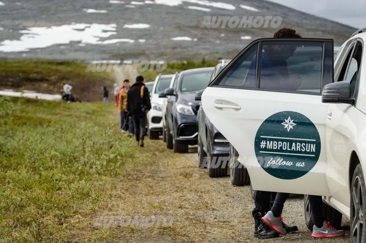 Mercedes Polar Sun, Day 3: la magia di Capo Nord al volante della GLE (23)