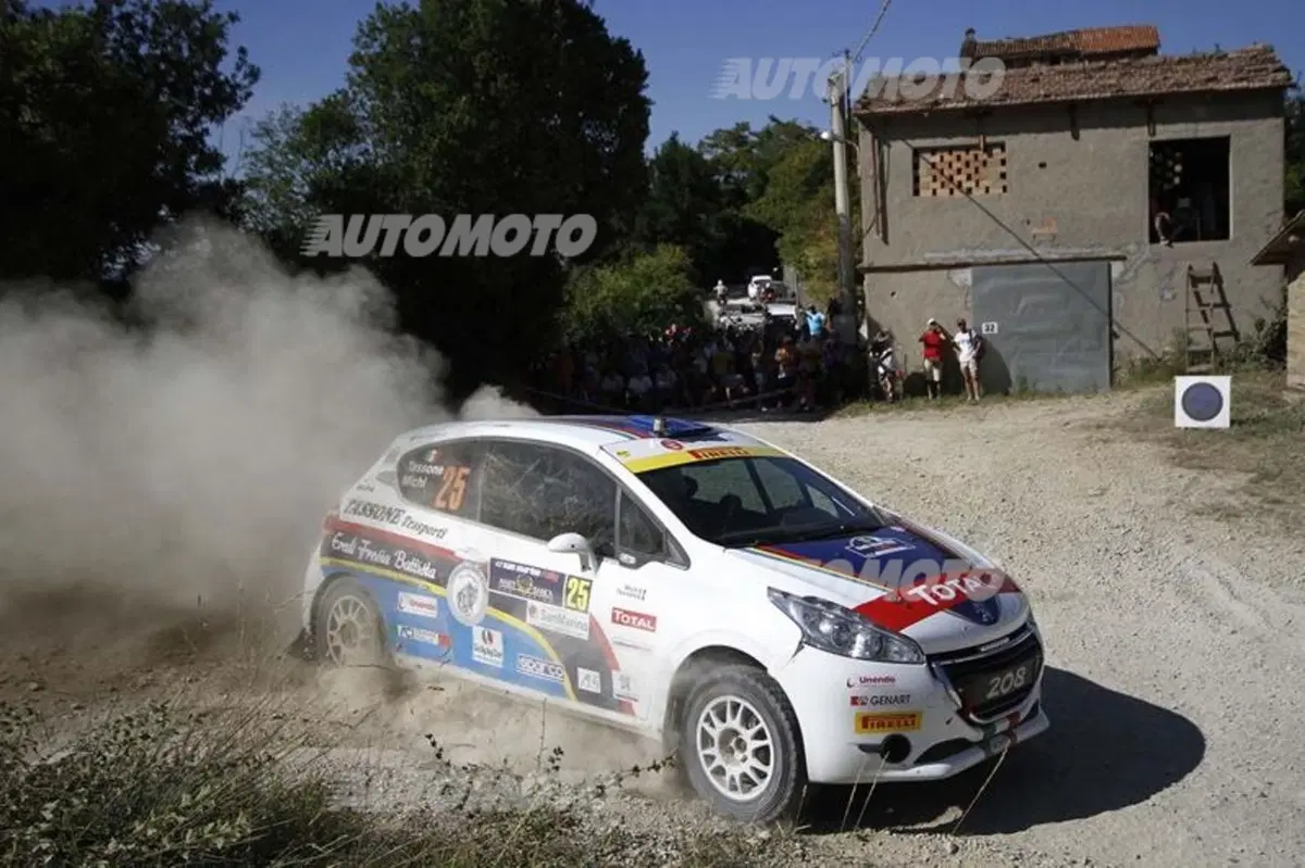 CIR 2015. Andreucci e Tassone, Peugeot, Re Leone e Principe del Titano (16)