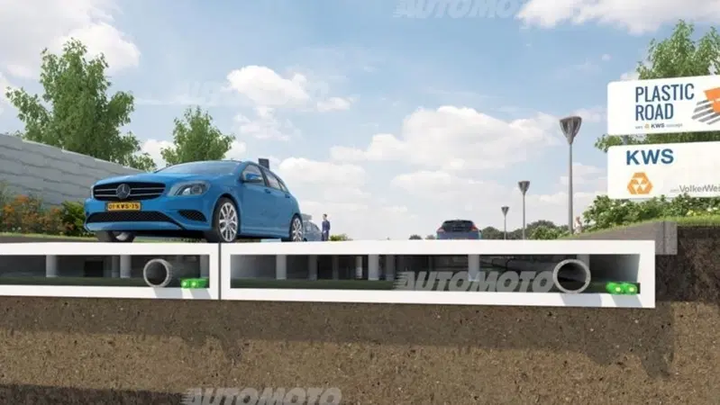 PlasticRoad, la strada diventa di plastica