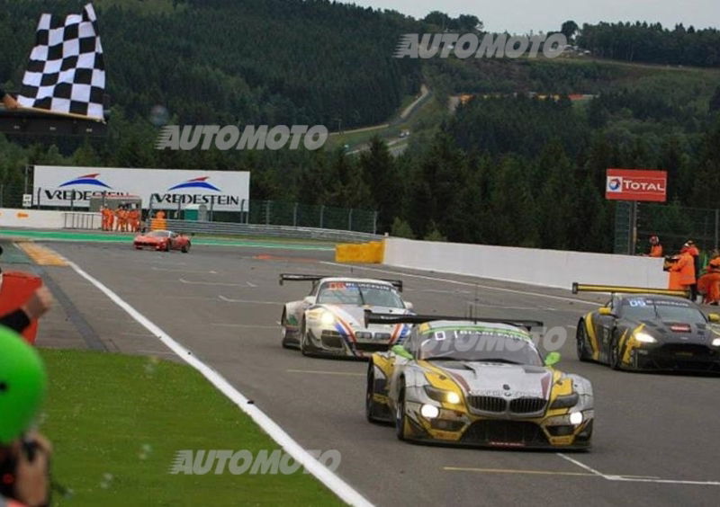 24 Ore di Spa 2015, vince la BMW Z4 n.46 di Catsburg, Paltalla e Luhr