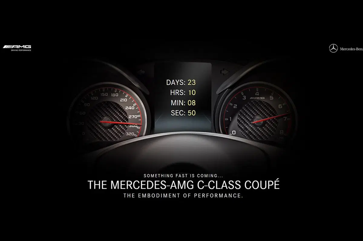 Mercedes-AMG C63 Coupé: il lancio ad agosto, debutterà a Francoforte (3)