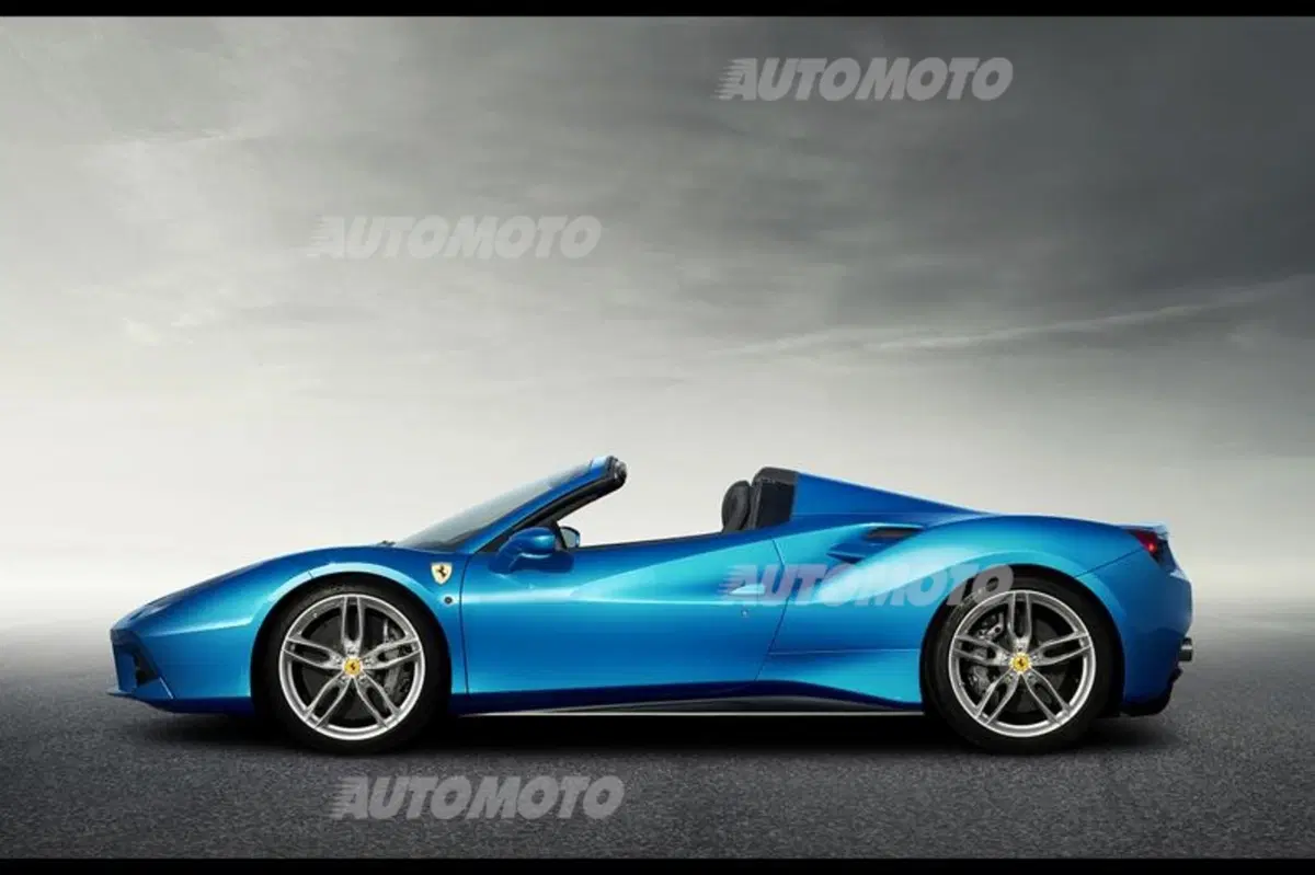 Ferrari 488 Spider: V8 biturbo per 670 CV en plein air (6)