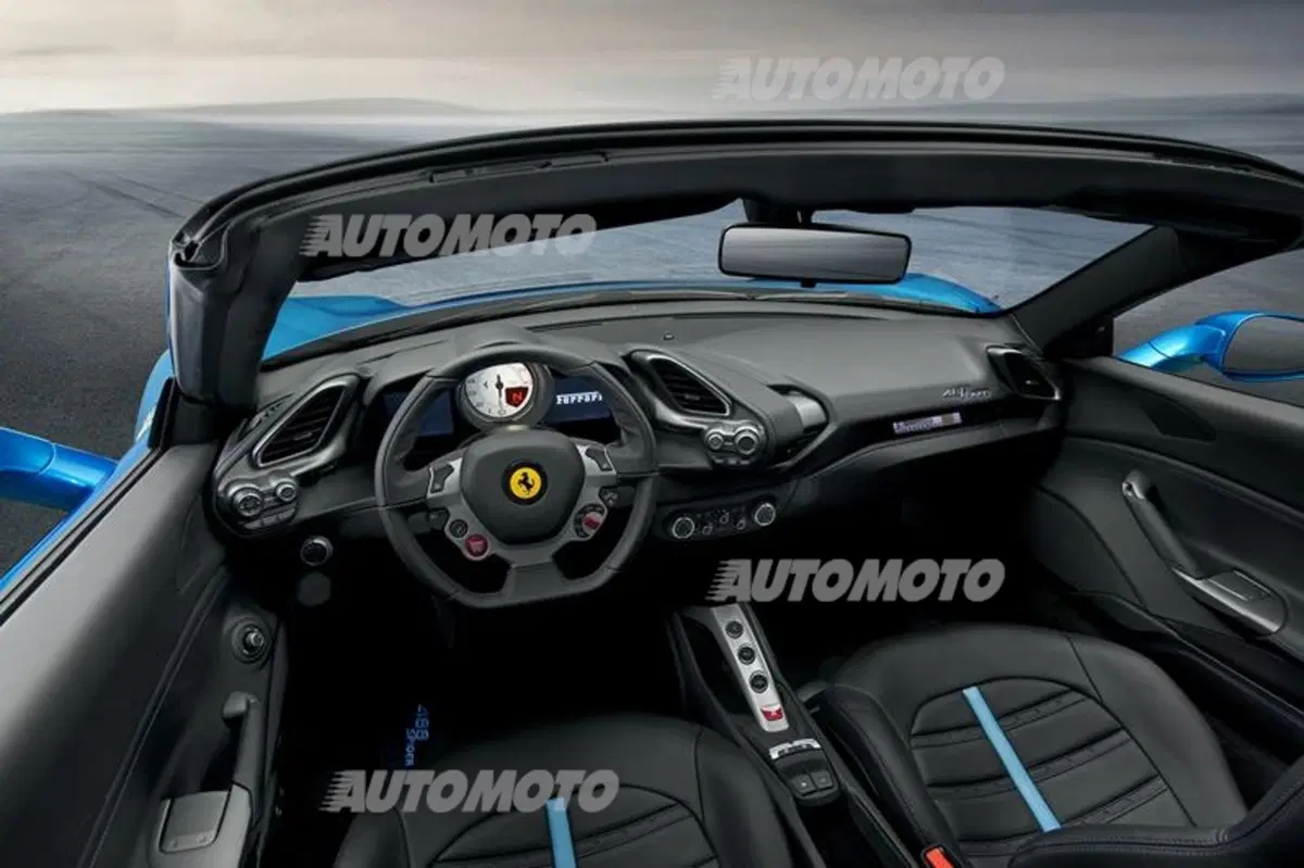 Ferrari 488 Spider: V8 biturbo per 670 CV en plein air (7)