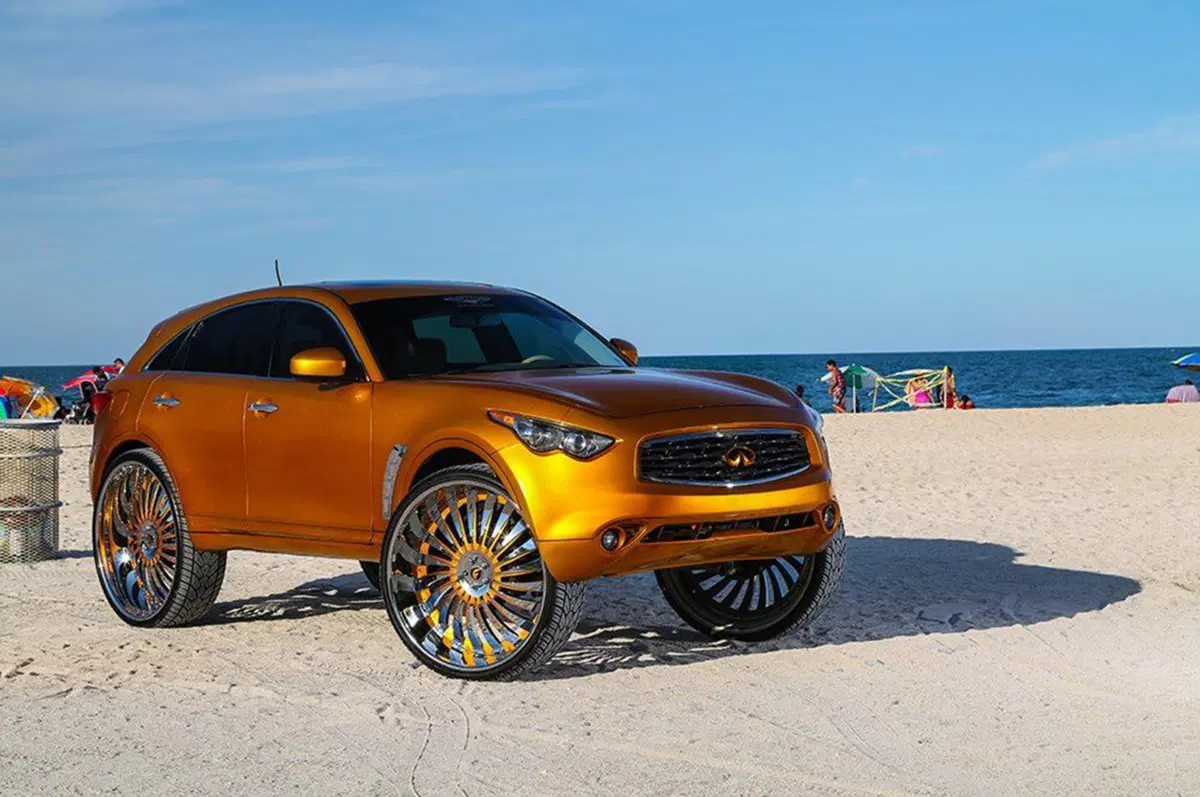 Infiniti FX by Forgiato: oltre ogni limite con i cerchi da 32” (2)