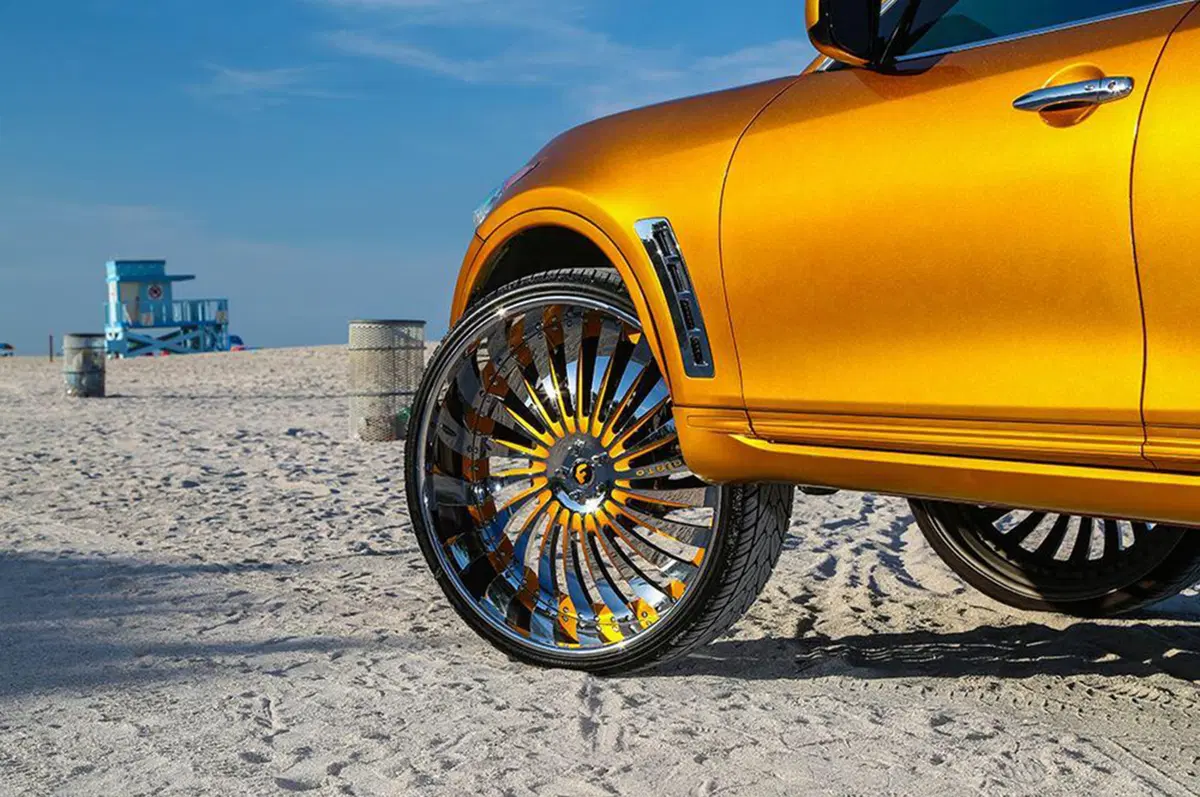 Infiniti FX by Forgiato: oltre ogni limite con i cerchi da 32” (3)