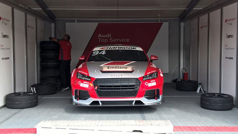 Audi TT Cup. Zeltweg, libere: il nostro Perucca &egrave; a 1&rdquo;2 dalla vetta