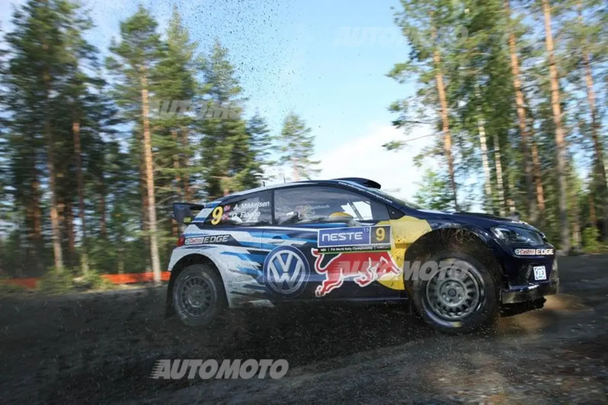 WRC Finlandia. Primo Round a Latvala (VW Polo R) (7)