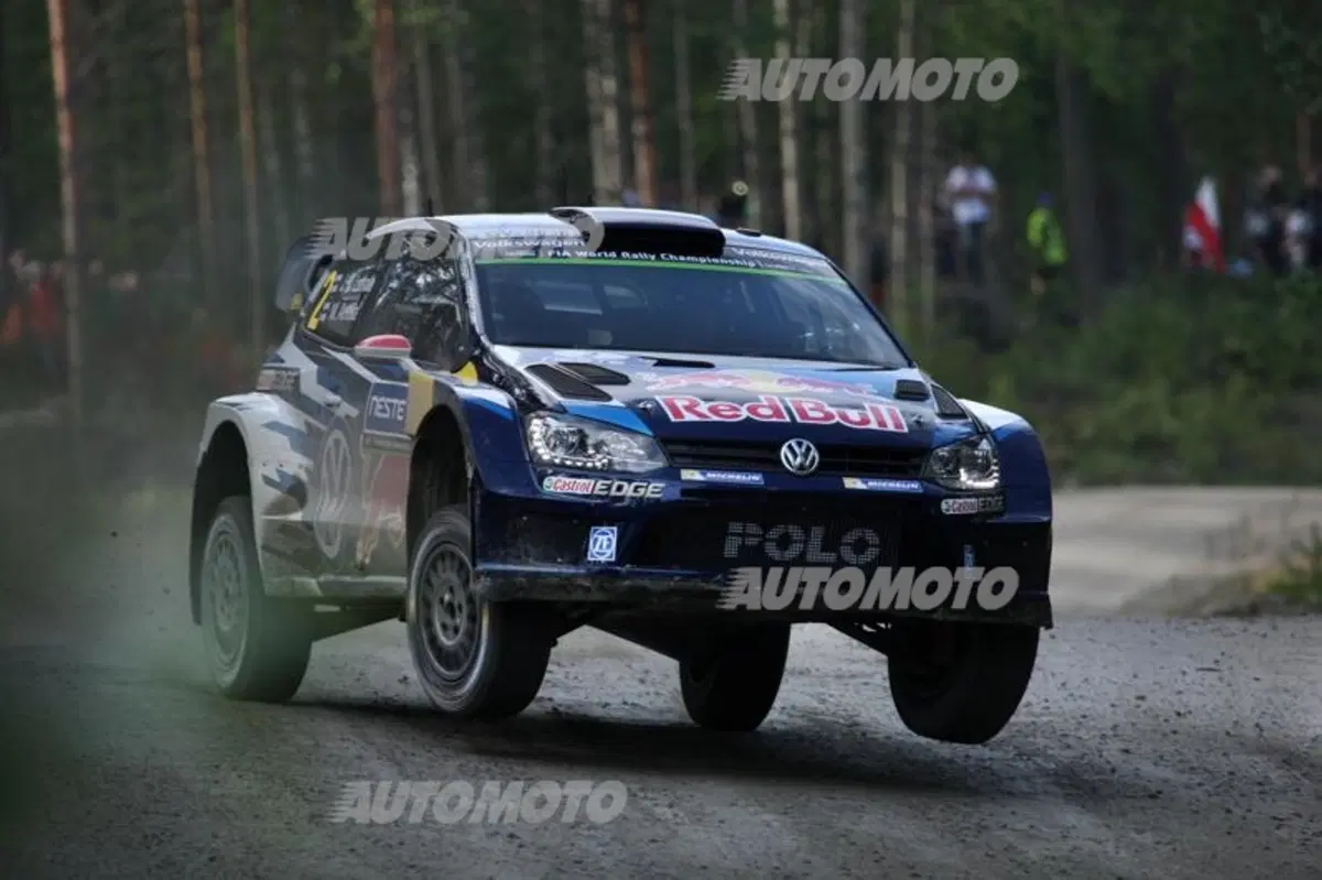 WRC Finlandia. Primo Round a Latvala (VW Polo R) (66)