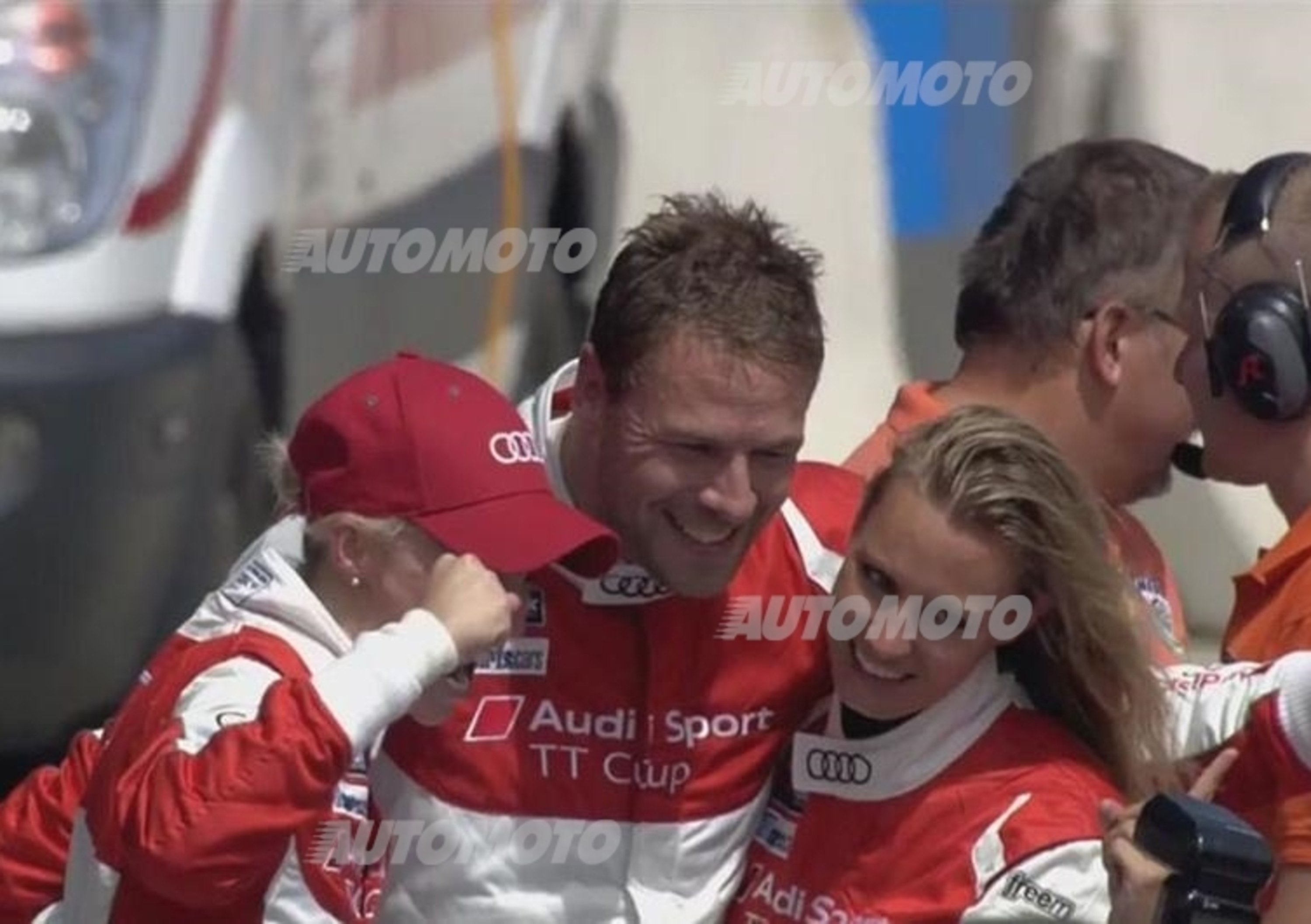 Audi TT Cup, Zeltweg: il nostro Perucca sul podio dei guest driver
