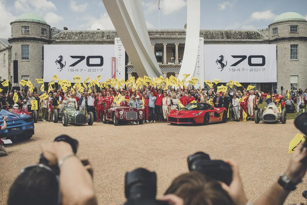 Ferrari compie 70 anni, festa a Goodwood  (10)