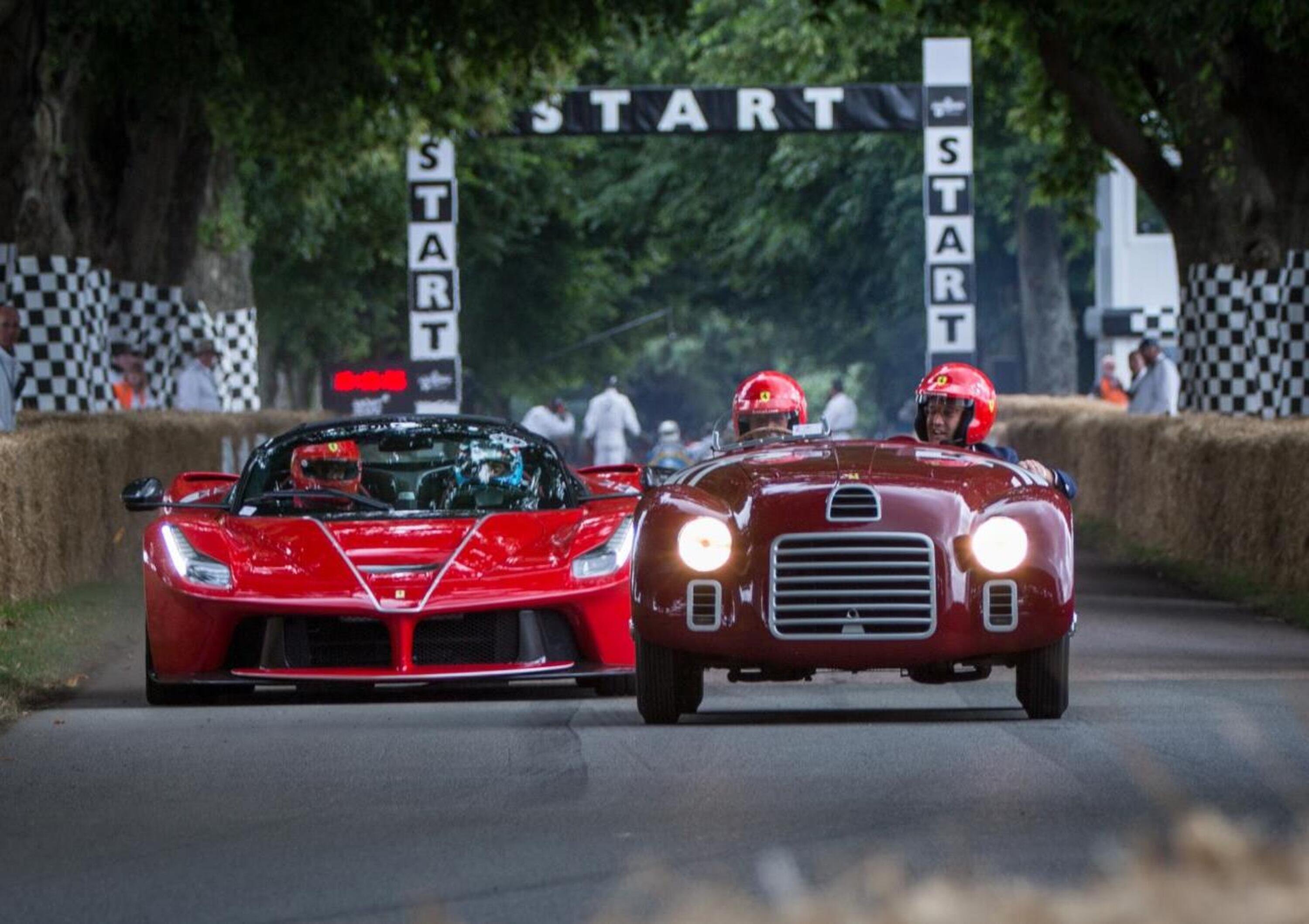 Ferrari compie 70 anni, festa a Goodwood 
