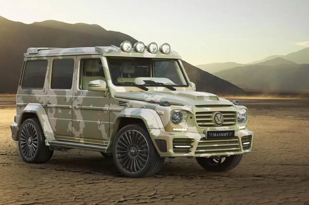 Mercedes G63 AMG Sahara Edition by Mansory: 828 cavalli per un fuoristrada