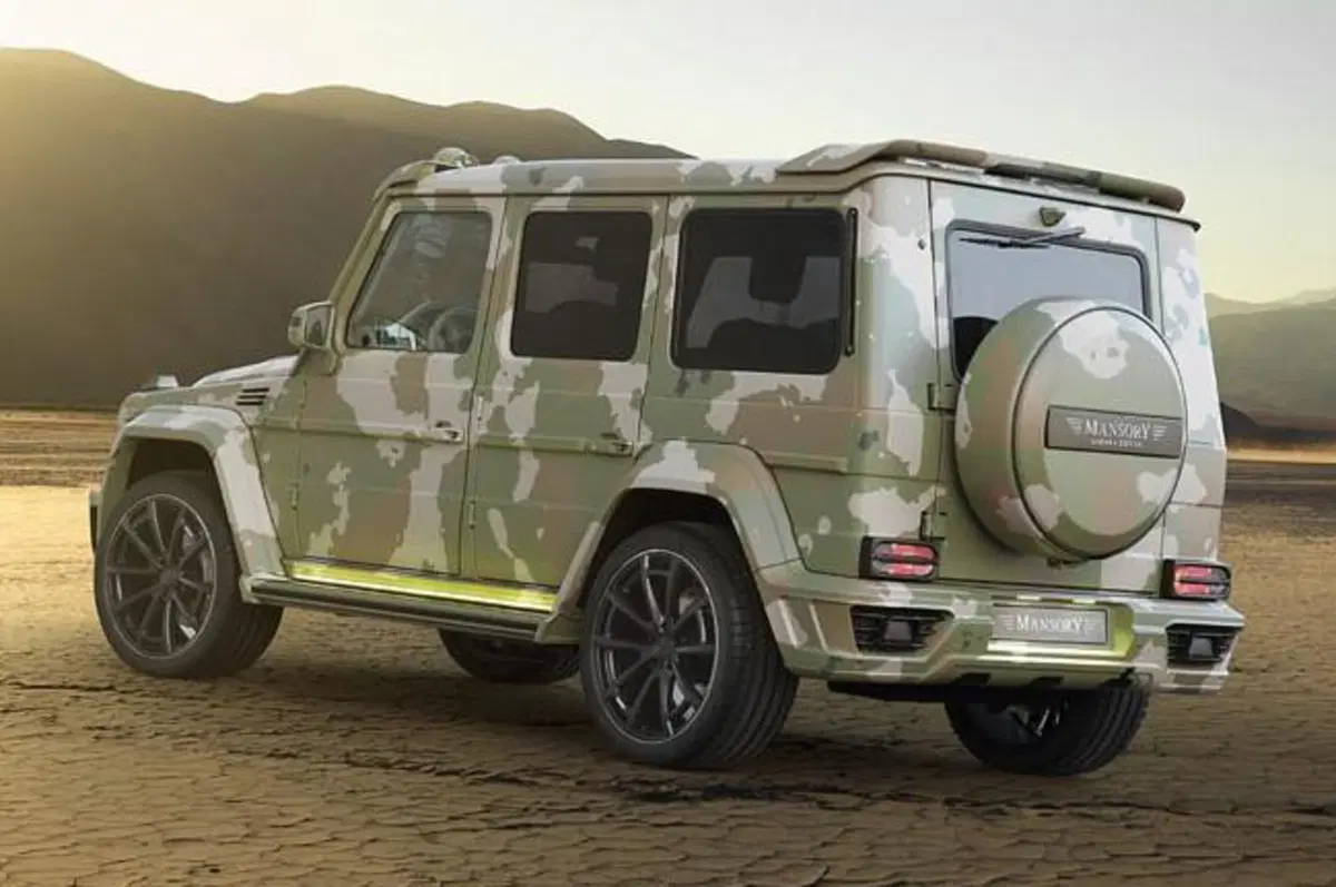 Mercedes G63 AMG Sahara Edition by Mansory: 828 cavalli per un fuoristrada (4)