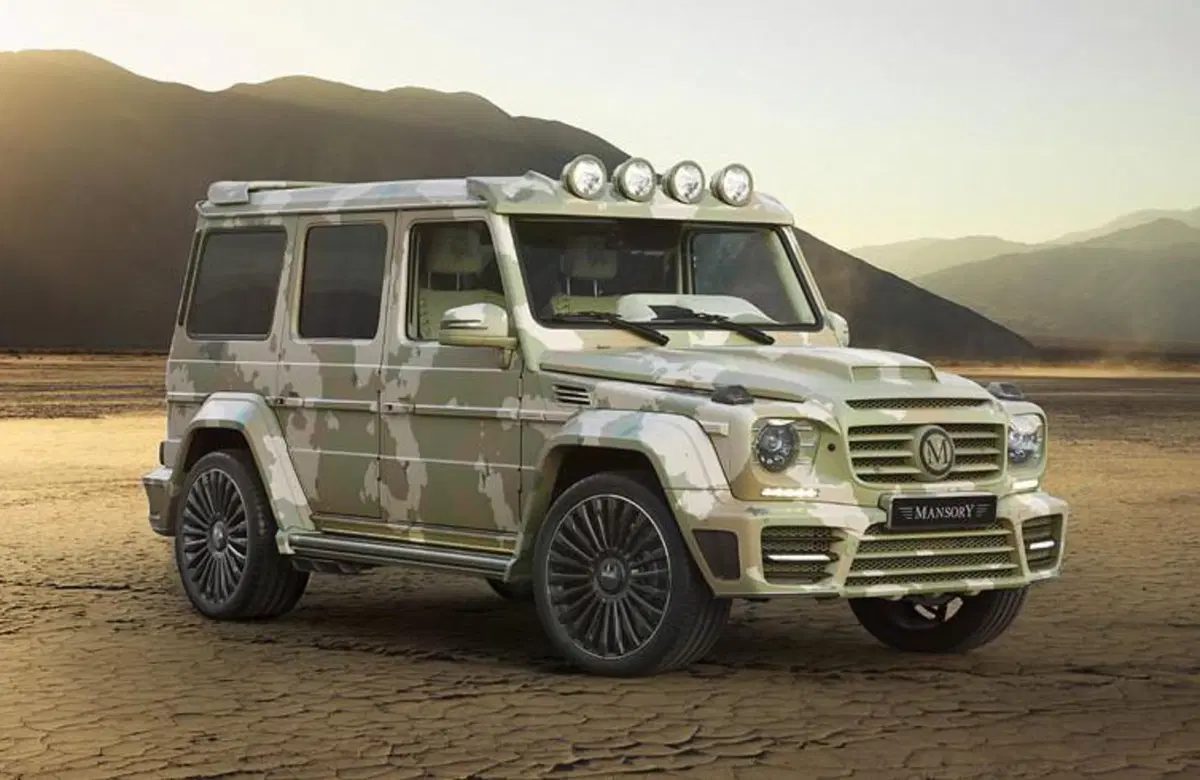 Mercedes G63 AMG Sahara Edition by Mansory: 828 cavalli per un fuoristrada (9)