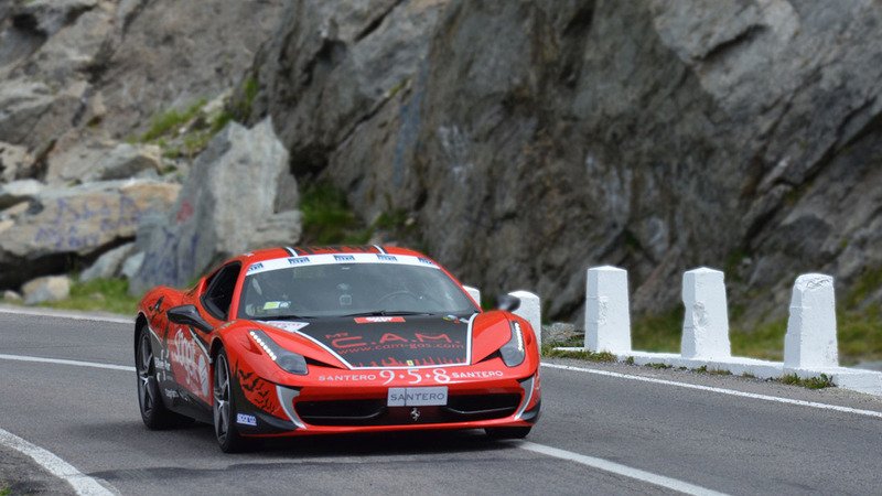 Ferrari, Guinnes World Record sulla Transfagarasan!